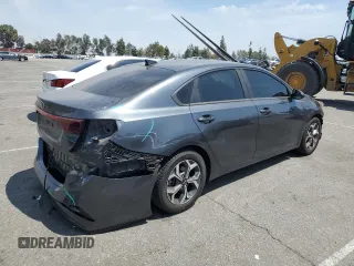 2019 Kia Forte LXS with VIN 3KPF24AD9KE109774, listed as a Copart auction lot 55360925 with 54,795 mi miles and Salvage Title. Bid and sale history available at DreamBid. Image 3.