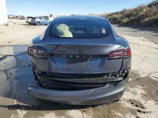 2023 Tesla Model S with VIN 5YJSA1E59PF522444, listed as a Copart auction lot 49835095 with Not provided miles and Salvage title. Bid and sale history available at DreamBid. Image 6.