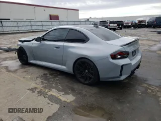 2023 BMW M2 with VIN 3MF13DM08P8C92118, listed as a Copart auction lot 84905124 with 18,454 mi miles and Salvage Title. Bid and sale history available at carsss.com. Image 2.