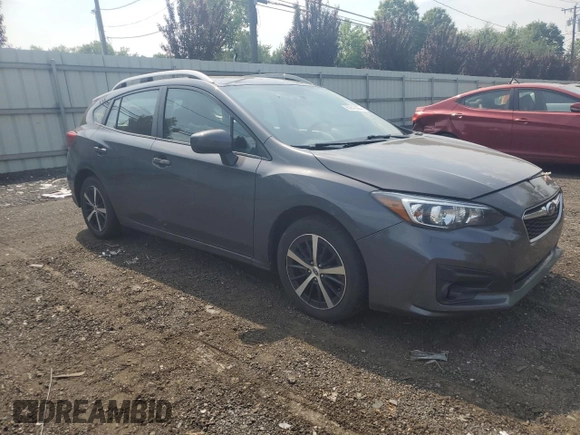 2019 Subaru Impreza Premium z VIN 4S3GTAD60K3742555, wystawiony jako Copart lot #60842905 z przebiegiem 83 459 mil mil oraz Szkoda całkowita • Salvage title. Historia ofert i sprzedaży dostępna na DreamBid. Obrazek 4.