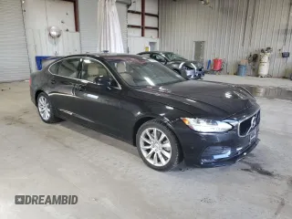 2017 Volvo S90 Momentum with VIN YV1A22MK4H1003683, listed as a Copart auction lot 52004935 with 91,572 mi miles and Salvage Title. Bid and sale history available at carsss.com. Image 4.