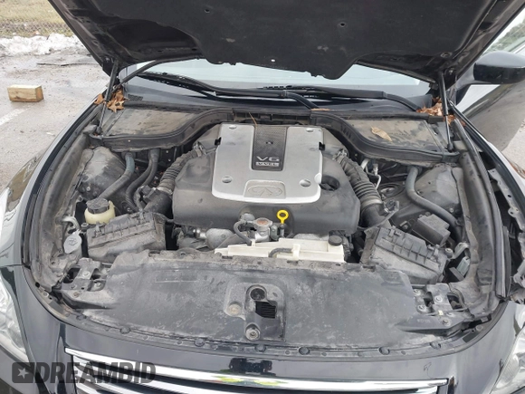 2011 Infiniti G37 with VIN JN1CV6FE8BM952456, listed as a IAAI auction lot 41384414 with 95,296 mi miles. Bid and sale history available at carsss.com. Image 10.