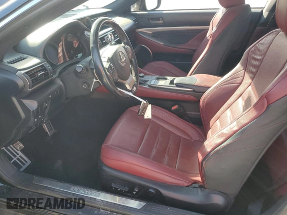 2016 Lexus RC 200t F Sport with VIN JTHHA5BC1G5004347, listed as a Copart auction lot 46680525 with 136,880 mi miles and Clean title. Bid and sale history available at DreamBid. Image 7.