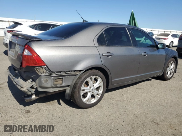 2012 Ford Fusion SE with VIN 3FAHP0HA1CR401191, listed as a Copart auction lot 61968675 with 177,018 mi miles and Salvage title. Bid and sale history available at DreamBid. Image 3.