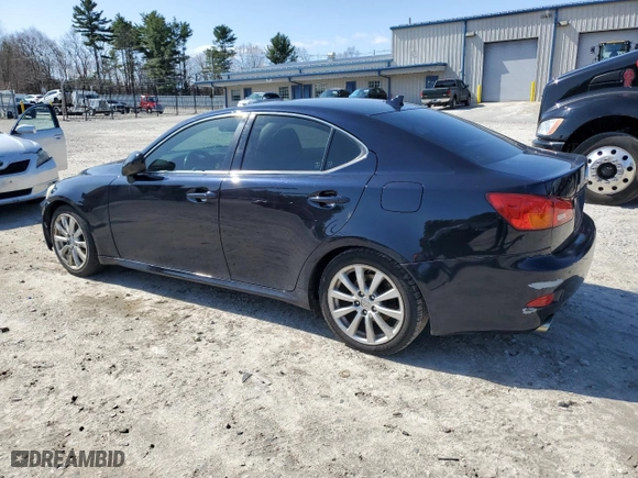 2007 Lexus IS 250 with VIN JTHCK262775013142, listed as a Copart auction lot 51446715 with 165,836 mi miles and Clean Title. Bid and sale history available at carsss.com. Image 2.