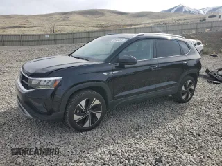 2023 Volkswagen Taos SE z VIN 3VVVX7B28PM358321, wystawiony jako Copart lot #52964375 z przebiegiem 58 044 mil mil oraz Szkoda całkowita • Salvage title. Historia ofert i sprzedaży dostępna na DreamBid. Obrazek 1.