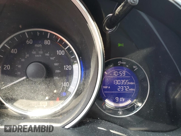 2015 Honda Fit EX-L with VIN 3HGGK5H84FM708209, listed as a Copart auction lot 59337085 with 130,355 mi miles and Salvage title. Bid and sale history available at DreamBid. Image 9.