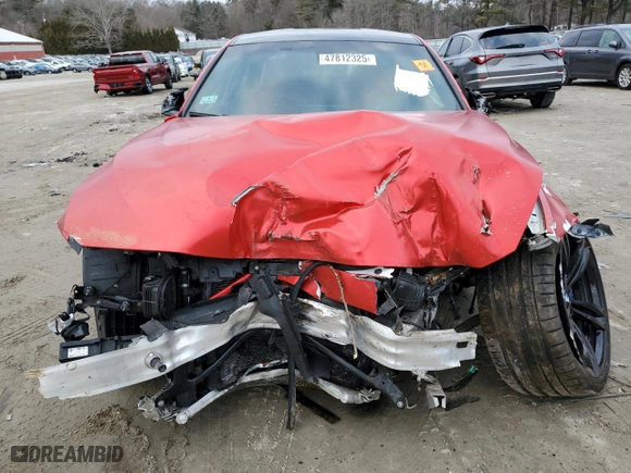 2016 BMW M3 with VIN WBS8M9C55G5G41723, listed as a Copart auction lot 47812325 with 62,290 mi miles and Salvage Title. Bid and sale history available at carsss.com. Image 5.