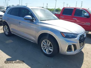 2022 Audi Q5 S line Premium z VIN WA1GAAFY2N2119625, wystawiony jako IAAI lot #41979117 z przebiegiem 18 694 mil mil oraz . Historia ofert i sprzedaży dostępna na DreamBid. Obrazek 1.