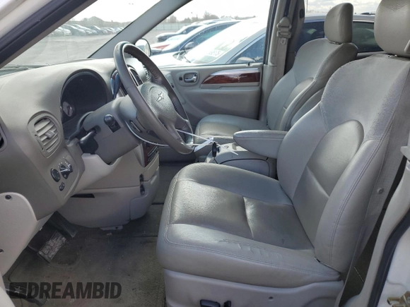 2007 Chrysler Town & Country Limited with VIN 2A8GP64L27R153747, listed as a Copart auction lot 46639205 with 153,531 mi miles and Salvage Title. Bid and sale history available at DreamBid. Image 7.