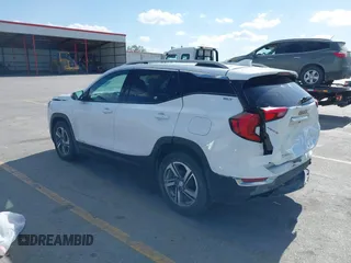 2021 GMC Terrain SLT with VIN 3GKALPEV7ML391587, listed as a IAAI auction lot 42281436 with 93,553 mi miles and . Bid and sale history available at DreamBid. Image 3.