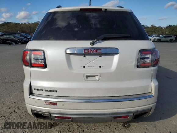 2016 GMC Acadia Denali with VIN 1GKKRTKD2GJ339142, listed as a Copart auction lot 82953324 with 127,339 mi miles and Salvage Title. Bid and sale history available at carsss.com. Image 6.