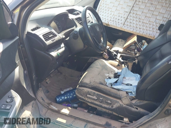 2012 Honda CR-V EX-L with VIN 5J6RM4H7XCL063785, listed as a IAAI auction lot 42601666 with Not provided miles and . Bid and sale history available at DreamBid. Image 6.