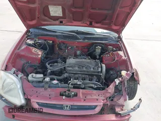 1996 Honda Civic DX with VIN 1HGEJ6125TL056431, listed as a IAAI auction lot 41770145 with 210,240 mi miles. Bid and sale history available at carsss.com. Image 10.