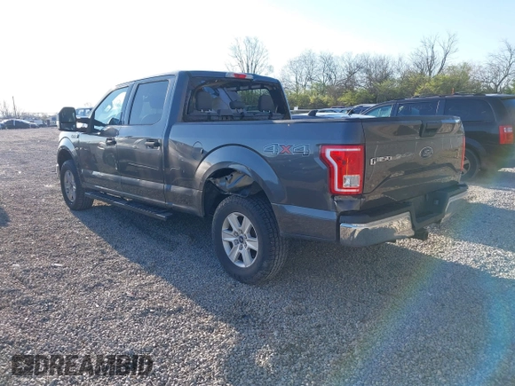 2017 Ford F-150 XL with VIN 1FTFW1EF1HKC08612, listed as a IAAI auction lot 42014010 with 93,623 mi miles. Bid and sale history available at carsss.com. Image 3.