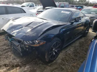 2022 Ford Mustang EcoBoost with VIN 1FA6P8TD1N5107772, listed as a Copart auction lot 36386123 with 14,658 mi miles. Bid and sale history available at carsss.com. Image 1.