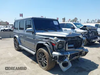 2014 Mercedes-Benz G-Class G 63 AMG with VIN WDCYC7DF5EX225931, listed as a IAAI auction lot 39186257 with 76,859 mi miles. Bid and sale history available at carsss.com. Image 1.