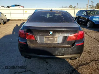 2013 BMW 5 Series 550i with VIN WBAFR9C5XDD226635, listed as a Copart auction lot 43768455 with 72,317 mi miles and Salvage Title. Bid and sale history available at DreamBid. Image 6.
