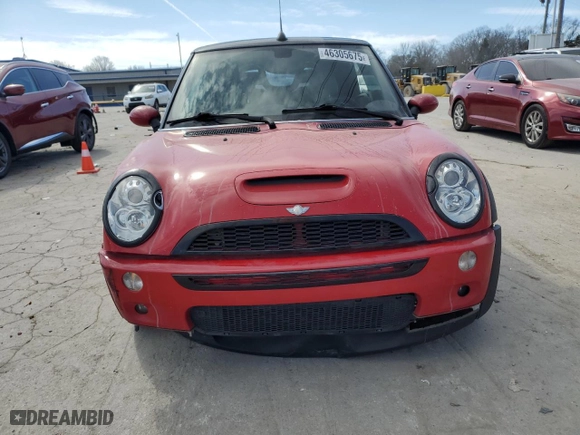 2006 MINI Cooper Convertible S with VIN WMWRH33596TF86410, listed as a Copart auction lot 46305675 with 116,347 mi miles and Salvage Title. Bid and sale history available at carsss.com. Image 5.