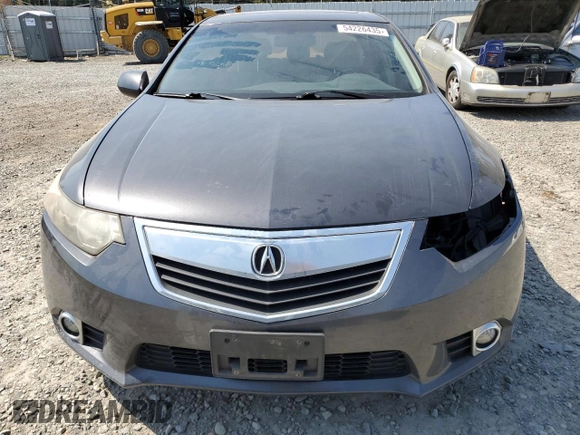 2012 Acura TSX Tech Pkg with VIN JH4CU2F64CC004059, listed as a Copart auction lot 54226435 with 142,727 mi miles and Salvage Title. Bid and sale history available at carsss.com. Image 5.