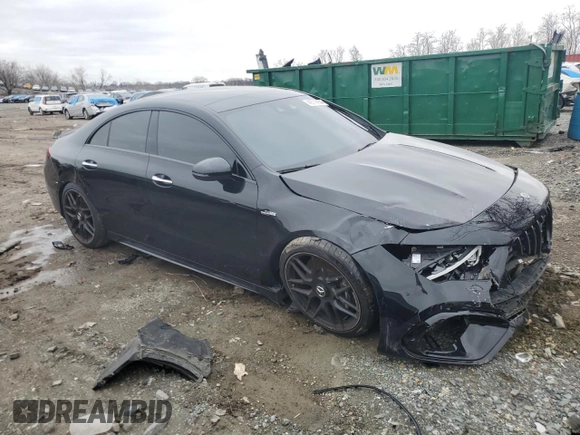 2020 Mercedes-Benz CLA 45 AMG with VIN W1K5J5DB7LN126395, listed as a Copart auction lot 40579654 with 11,635 mi miles and . Bid and sale history available at DreamBid. Image 4.