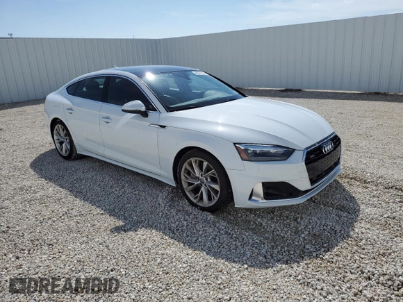 2020 Audi A5 Sportback Premium with VIN WAUANCF52LA006419, listed as a Copart auction lot 46041454 with 74,531 mi miles. Bid and sale history available at carsss.com. Image 4.