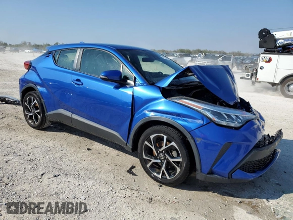 2021 Toyota C-HR LE with VIN JTNKHMBX7M1107111, listed as a Copart auction lot 47360895 with 69,964 mi miles and Non Repairable. Bid and sale history available at DreamBid. Image 4.