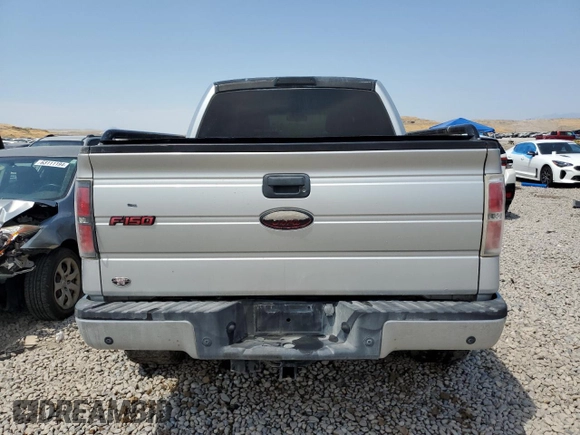 2009 Ford F-150 XL with VIN 1FTRW12879FA42609, listed as a Copart auction lot 62177534 with 157,629 mi miles and Salvage Title. Bid and sale history available at carsss.com. Image 6.