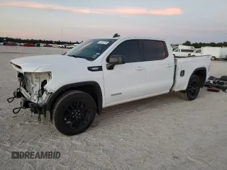 2022 GMC Sierra 1500 Elevation with VIN 3GTU9CET0NG170812, listed as a Copart auction lot 76129774 with 56,539 mi miles and Salvage Title. Bid and sale history available at DreamBid. Image 1.