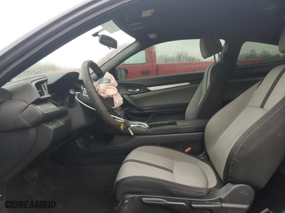 2017 Honda Civic Coupe LX with VIN 2HGFC4B52HH300696, listed as a Copart auction lot 52788255 with 257,794 mi miles and Salvage Title. Bid and sale history available at carsss.com. Image 7.