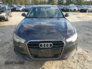 2014 Audi A6 Premium Plus with VIN WAUDFAFC2EN092291, listed as a Copart auction lot 46978435 with 176,555 mi miles and Salvage title. Bid and sale history available at DreamBid. Image 5.