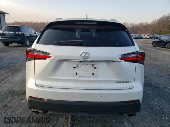 2017 Lexus NX 200t z VIN JTJBARBZ0H2142674, wystawiony jako Copart lot #80625184 z przebiegiem 105 990 mil mil oraz Szkoda całkowita • Salvage title. Historia ofert i sprzedaży dostępna na DreamBid. Obrazek 6.