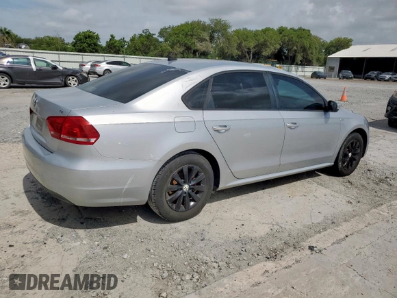 2015 Volkswagen Passat Limited Edition with VIN 1VWAS7A39FC041151, listed as a Copart auction lot 64945675 with 104,591 mi miles and Clean title. Bid and sale history available at DreamBid. Image 3.