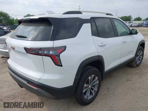 2025 Chevrolet Equinox AWD LT with VIN 3GNAXPEG0SL225403, listed as a IAAI auction lot 41939132 with 9,788 mi miles. Bid and sale history available at carsss.com. Image 4.