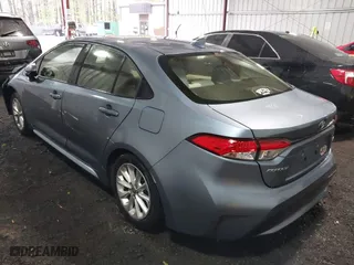 2020 Toyota Corolla LE with VIN JTDHPRAE2LJ092143, listed as a IAAI auction lot 42011827 with 49,388 mi miles. Bid and sale history available at carsss.com. Image 3.