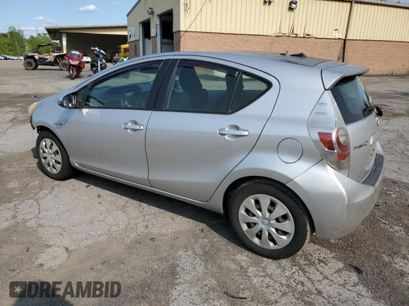 2012 Toyota Prius One z VIN JTDKDTB38C1504459, wystawiony jako Copart lot #59395085 z przebiegiem 108 871 mil mil oraz Szkoda całkowita • Salvage title. Historia ofert i sprzedaży dostępna na DreamBid. Obrazek 2.