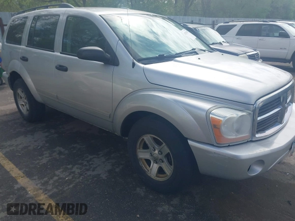 2005 Dodge Durango SLT with VIN 1D4HB48N05F524163, listed as a IAAI auction lot 42153425 with 241,353 mi miles and . Bid and sale history available at DreamBid. Image 1.