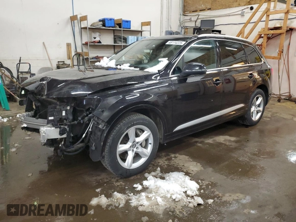 2017 Audi Q7 Premium with VIN WA1AAAF78HD021043, listed as a Copart auction lot 48114225 with 84,879 mi miles and Salvage title. Bid and sale history available at DreamBid. Image 1.