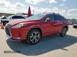 2022 Lexus RX 350 with VIN 2T2HZMAA0NC259748, listed as a Copart auction lot 61739745 with 29,500 mi miles and Clean title. Bid and sale history available at DreamBid. Image 1.