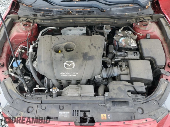 2015 Mazda 3 i SV with VIN JM1BM1T76F1232259, listed as a Copart auction lot 52756435 with 106,336 mi miles and Salvage Title. Bid and sale history available at DreamBid. Image 12.