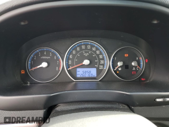 2009 Hyundai Santa Fe GL z VIN 5NMSG73E09H308786, wystawiony jako Copart lot #55639945 z przebiegiem 260 169 mil mil oraz Czysty tytuł • Clean title. Historia ofert i sprzedaży dostępna na DreamBid. Obrazek 9.