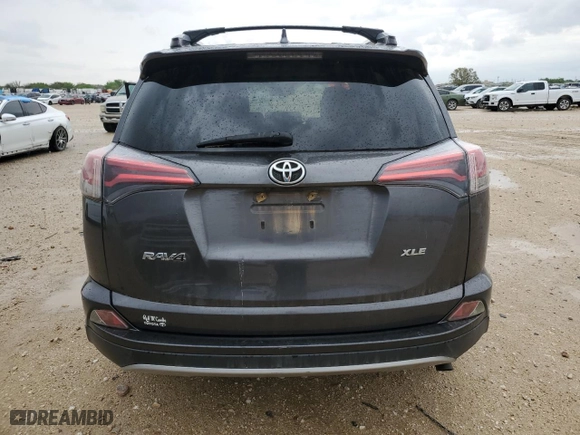 2018 Toyota RAV4 XLE with VIN JTMWFREV9JJ723357, listed as a Copart auction lot 50812175 with 111,845 mi miles and Salvage Title. Bid and sale history available at carsss.com. Image 6.