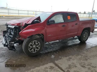 2022 GMC Canyon 4WD AT4 w/Cloth with VIN 1GTG6FEN3N1102799, listed as a Copart auction lot 46765155 with 0 mi miles and Salvage Title. Bid and sale history available at carsss.com. Image 1.