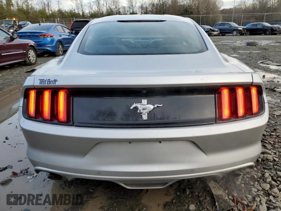 2017 Ford Mustang V6 with VIN 1FA6P8AM7H5246361, listed as a Copart auction lot 84536104 with 73,266 mi miles and Salvage Title. Bid and sale history available at carsss.com. Image 6.