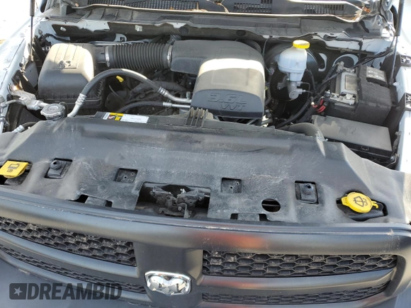 2022 Ram 1500 Tradesman with VIN 1C6RR6FGXNS155257, listed as a Copart auction lot 77655834 with 35,886 mi miles and Salvage title. Bid and sale history available at DreamBid. Image 11.