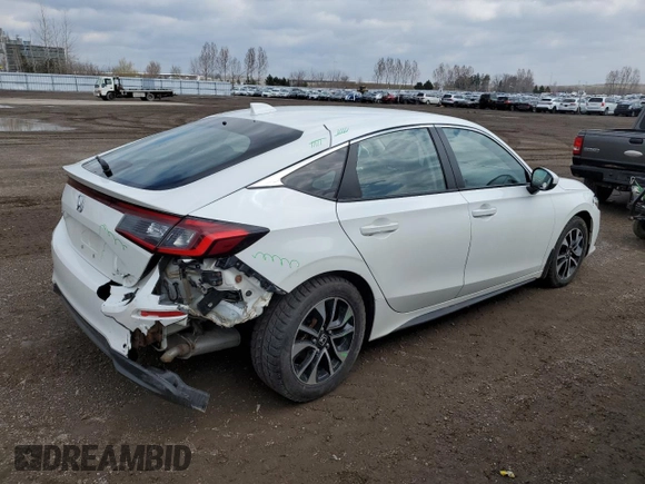 2022 Honda Civic LX z VIN 19XFL2H53NE400274, wystawiony jako Copart lot #55623285 z przebiegiem 138 424 mil mil oraz Szkoda całkowita • Salvage title. Historia ofert i sprzedaży dostępna na DreamBid. Obrazek 3.