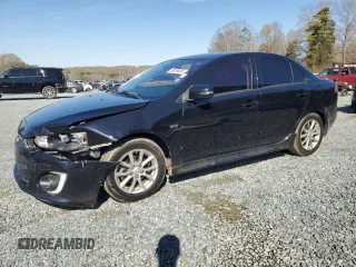 2016 Mitsubishi Lancer ES with VIN JA32U2FU8GU002177, listed as a Copart auction lot 50409095 with 128,342 mi miles and Salvage Title. Bid and sale history available at carsss.com. Image 1.