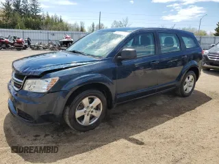 2013 Dodge Journey SE z VIN 3C4PDCAB3DT505527, wystawiony jako Copart lot #56102425 z przebiegiem 217 130 mil mil oraz Szkoda całkowita • Salvage title. Historia ofert i sprzedaży dostępna na DreamBid. Obrazek 1.