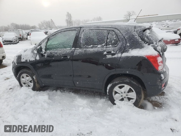 2022 Chevrolet Trax LS with VIN KL7CJNSM9NB544593, listed as a Copart auction lot 85678854 with 26,843 mi miles and Salvage Title. Bid and sale history available at carsss.com. Image 2.