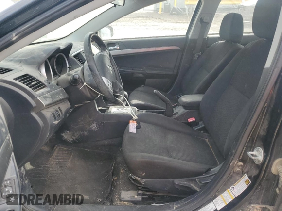 2015 Mitsubishi Lancer SE with VIN JA32V2FW5FU006555, listed as a Copart auction lot 46621185 with 143,087 mi miles and Salvage Title. Bid and sale history available at carsss.com. Image 7.